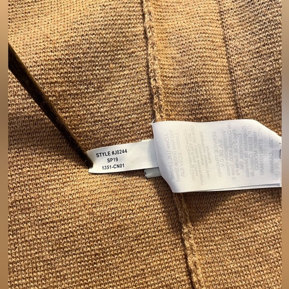 J. Crew 365 Sophie Open Merino Wool Front Sweater Blazer Cardigan SZ M Academia - Picture 7 of 10